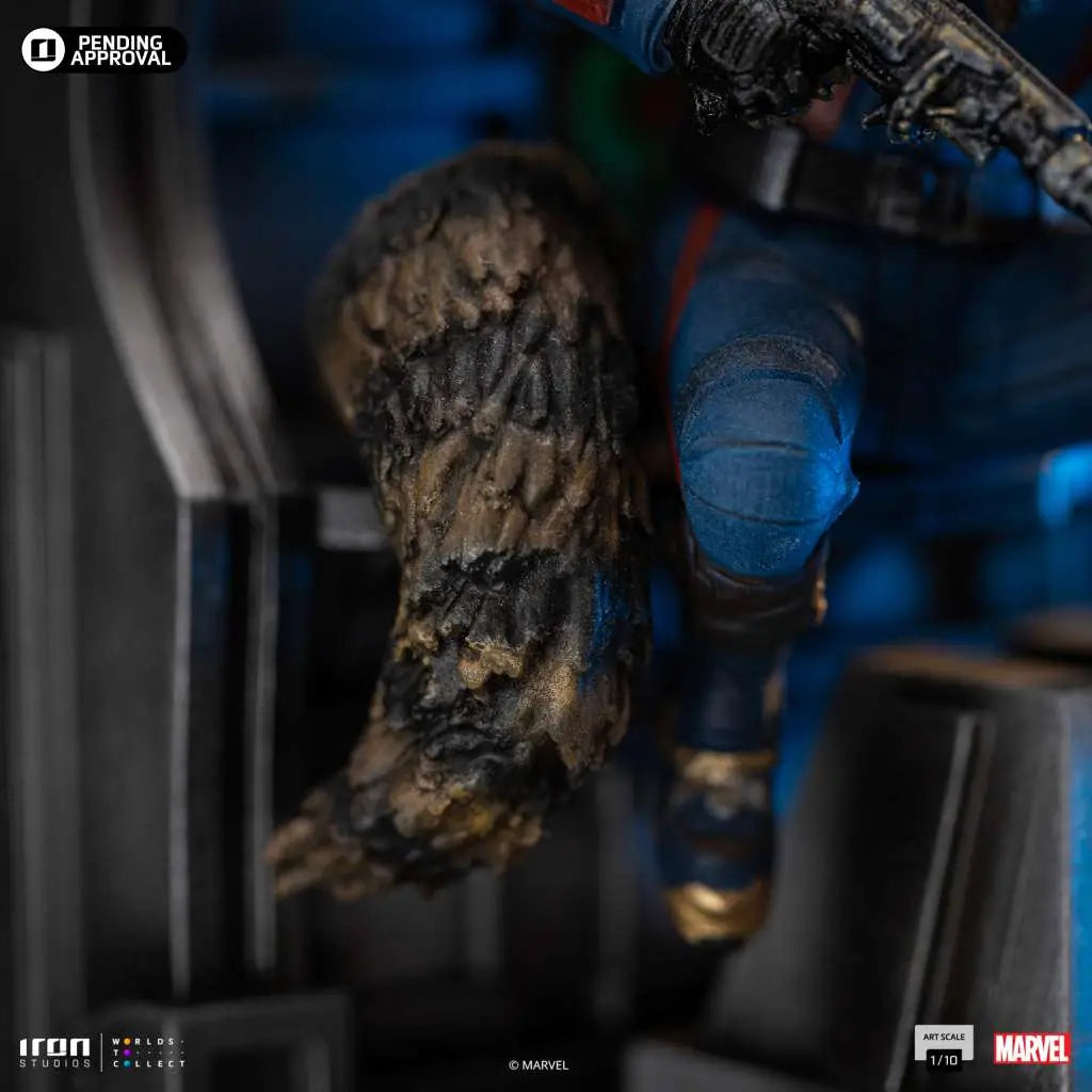 GOTG 3 ROCKET RACOON 1/10 STATUE IRON STUDIOS