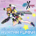 FIGURE RISE AVATAR FUMINA BANDAI MODEL KIT GUNPLA