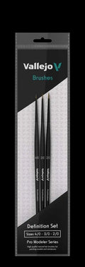 BRUSH PRO DEFINITION NATURAL SET B01990 VALLEJO