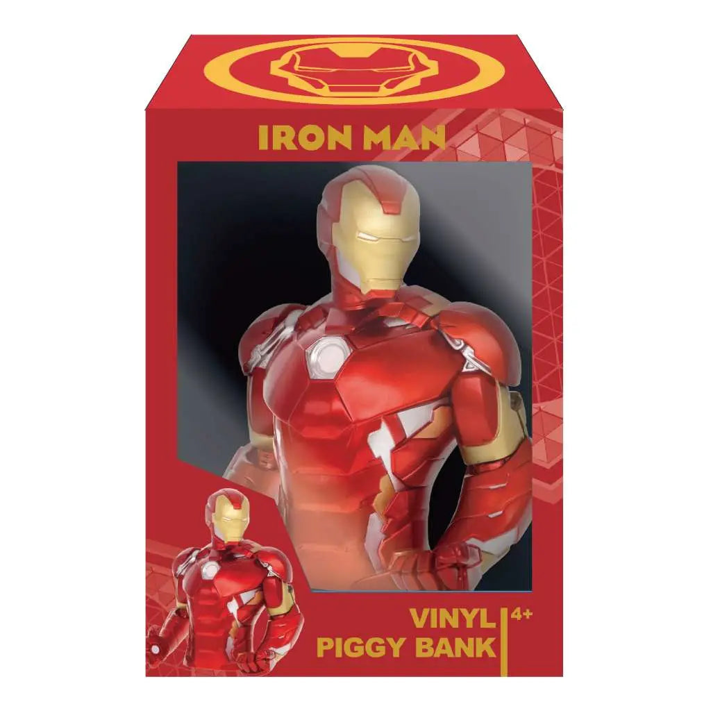 AVENGERS IRON MAN BUST BANK DELUXE BOX SET MONOGRAM