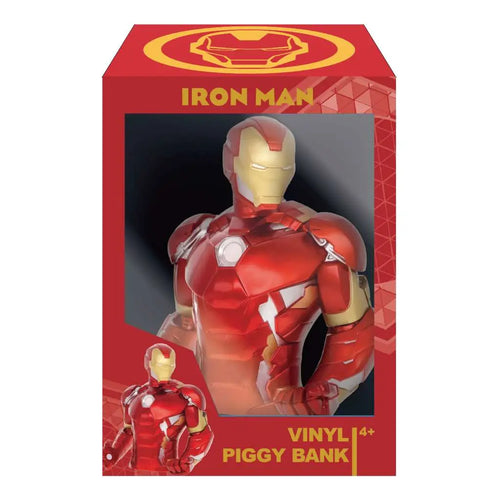 AVENGERS IRON MAN BUST BANK DELUXE BOX SET MONOGRAM