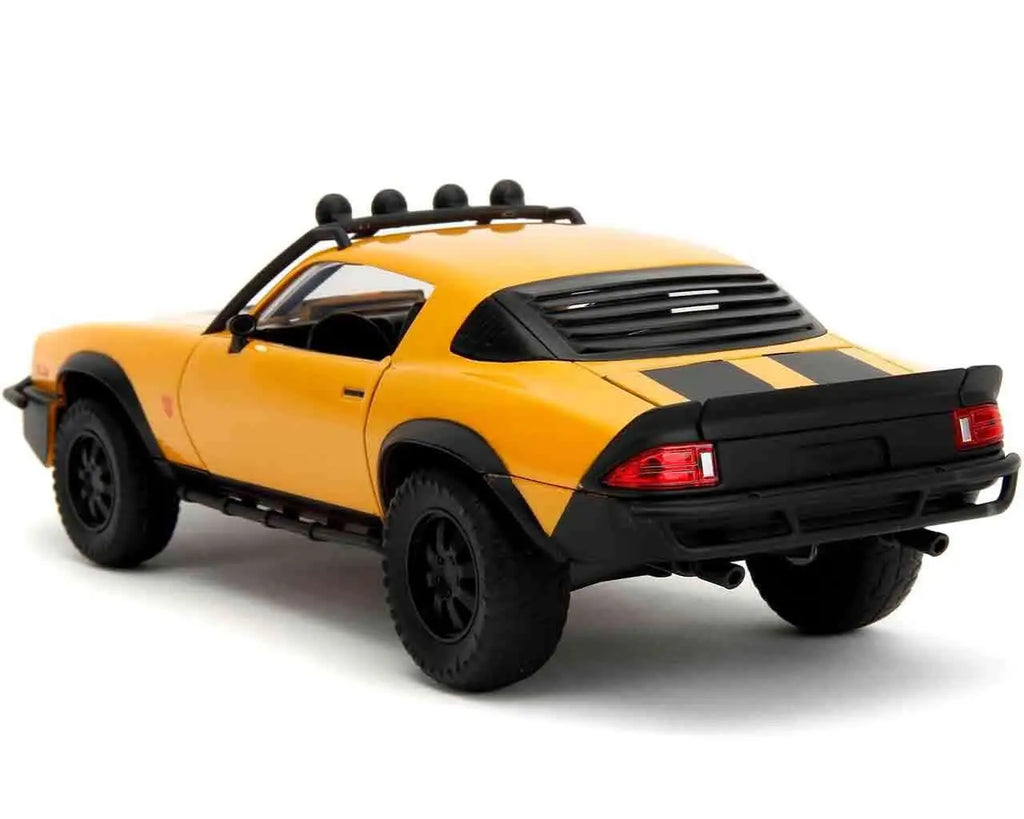 Transformers Rise of the Beasts 1977 Chevrolet Camaro Bumblebee 1 24 Die Cast Model Jada Toys