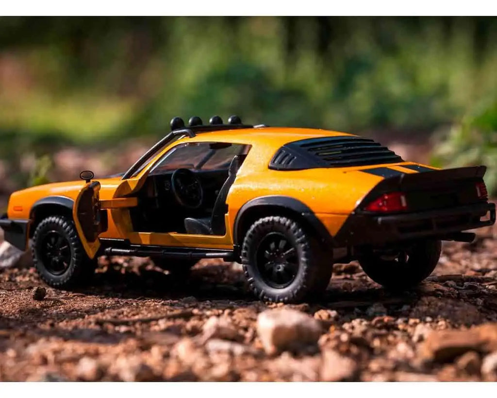 Transformers Rise of the Beasts 1977 Chevrolet Camaro Bumblebee 1 24 Die Cast Model Jada Toys