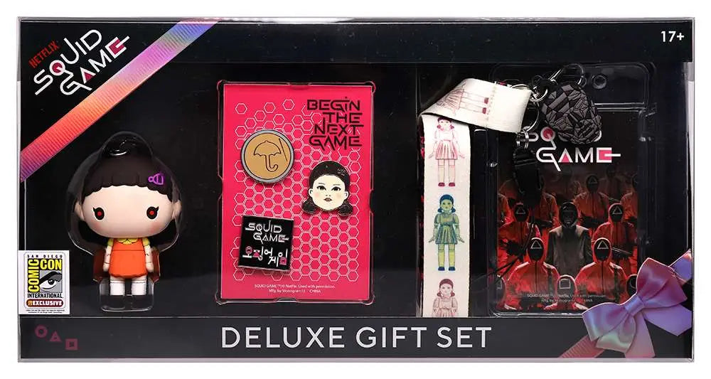 Squid Game 5PC Deluxe Gift Set SDCC MONOGRAM