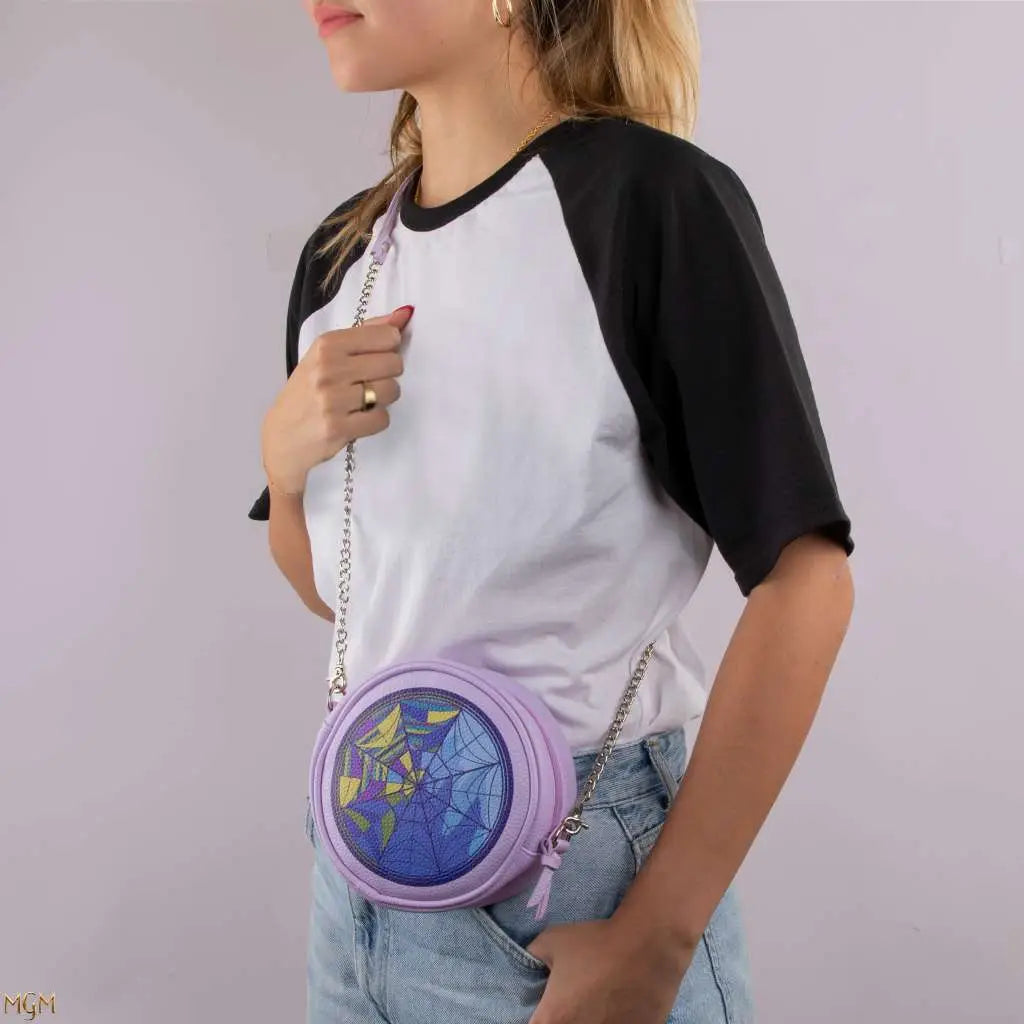 WEDNESDAY STAINED GLASS CROSSBODY BAG CINEREPLICAS