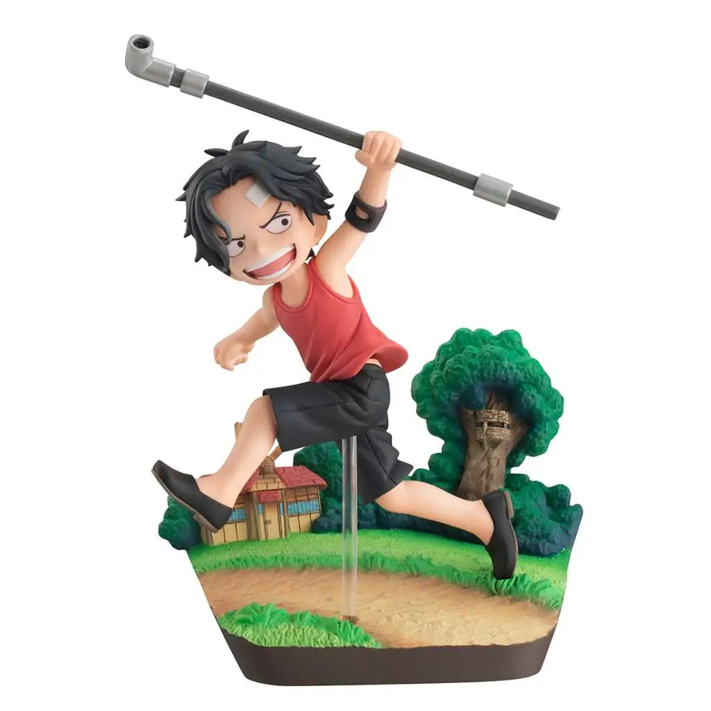 ONE PIECE GEM PORTGAS D. ACE RUN RUN RUN STATUE MEGAHOUSE