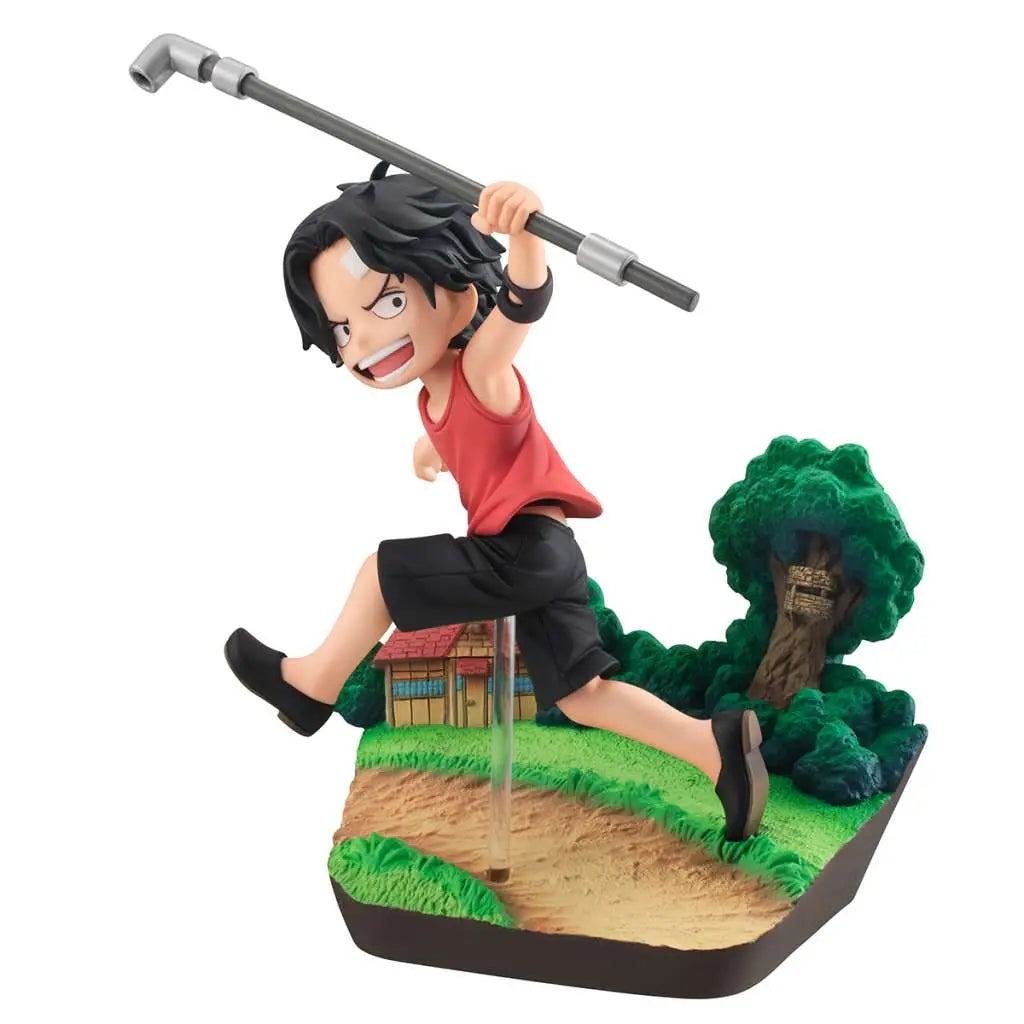 ONE PIECE GEM PORTGAS D. ACE RUN RUN RUN STATUE MEGAHOUSE