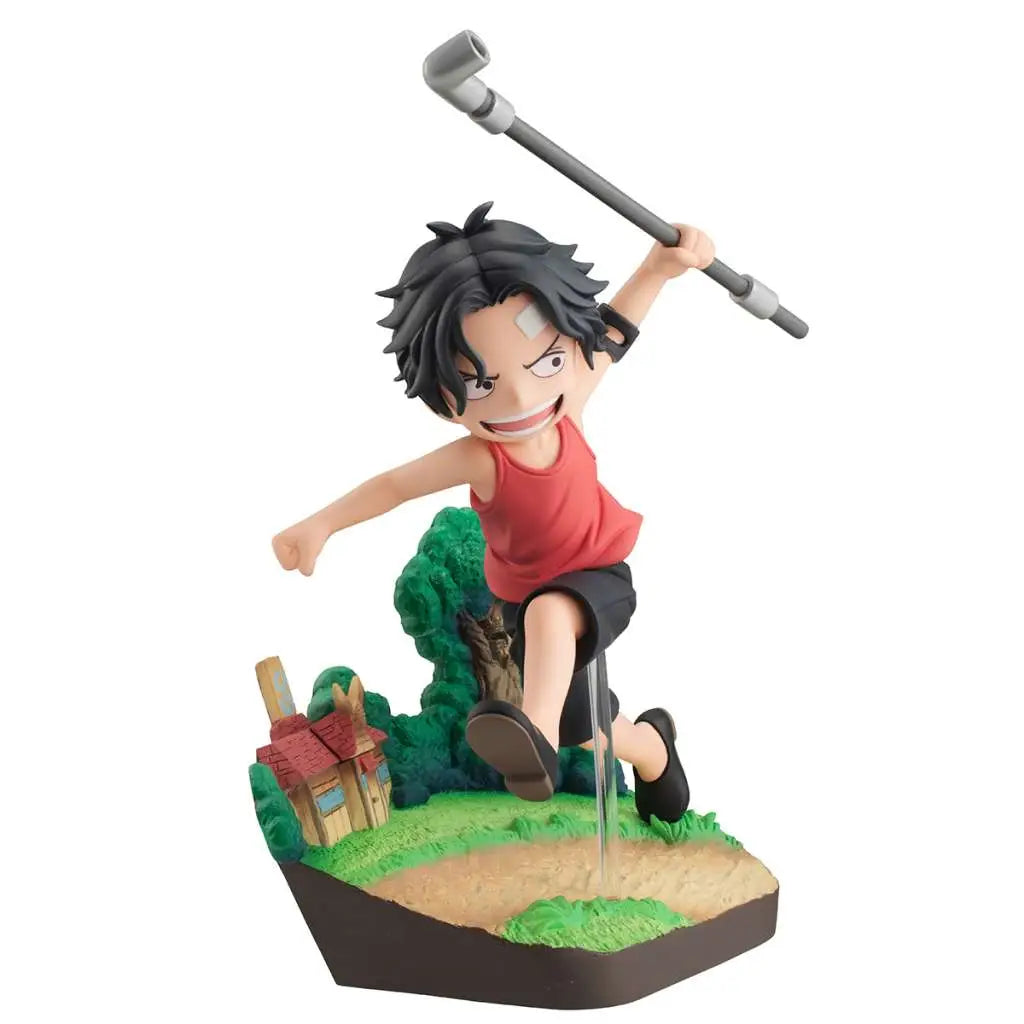 ONE PIECE GEM PORTGAS D. ACE RUN RUN RUN STATUE MEGAHOUSE
