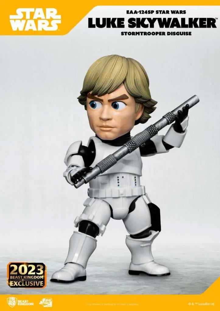 EAA STAR WARS LUKE SKYWALKER STORMTROOPER AF BEAST KINGDOM