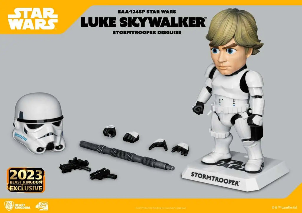 EAA STAR WARS LUKE SKYWALKER STORMTROOPER AF BEAST KINGDOM