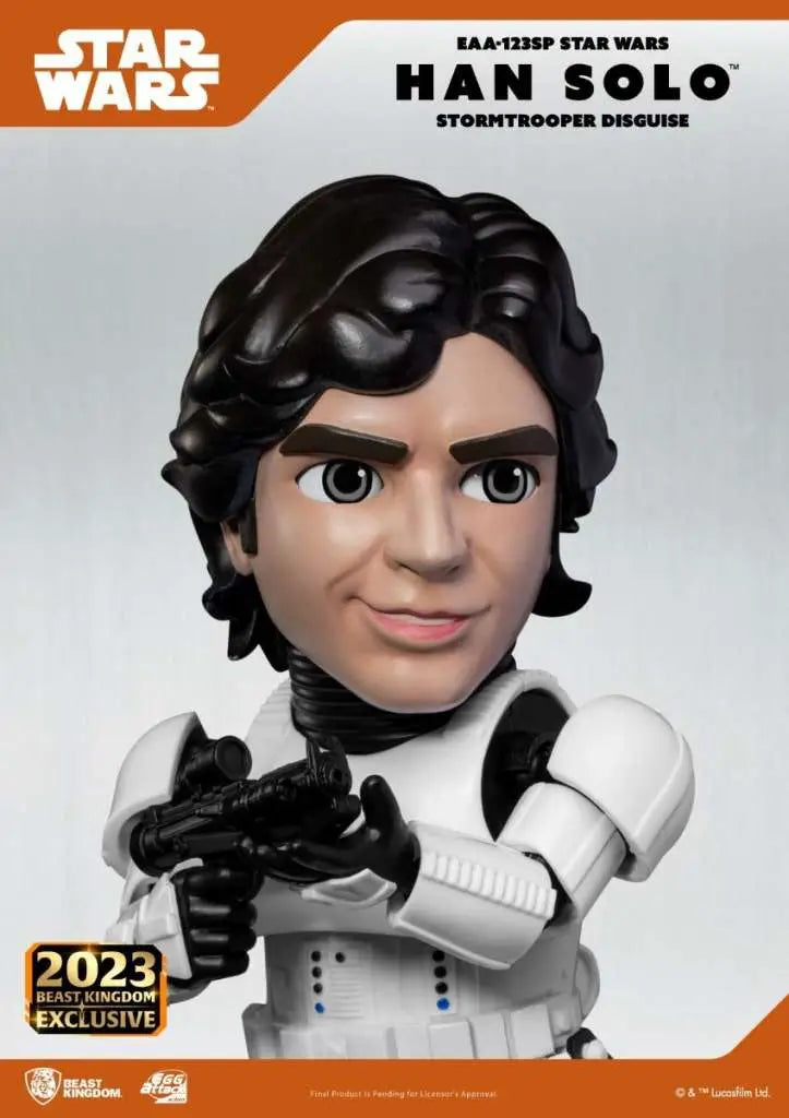 EAA STAR WARS HAN SOLO STORMTROOPER DISGUISE AF BEAST KINGDOM