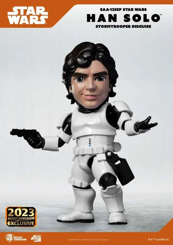 EAA STAR WARS HAN SOLO STORMTROOPER DISGUISE AF BEAST KINGDOM