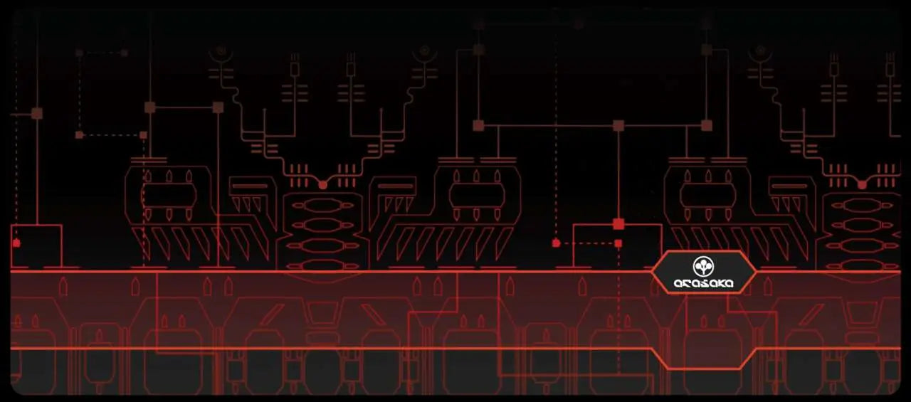 CYBERPUNK EDGERUNNERS ARASAKA MOUSEMAT DEVPLUS