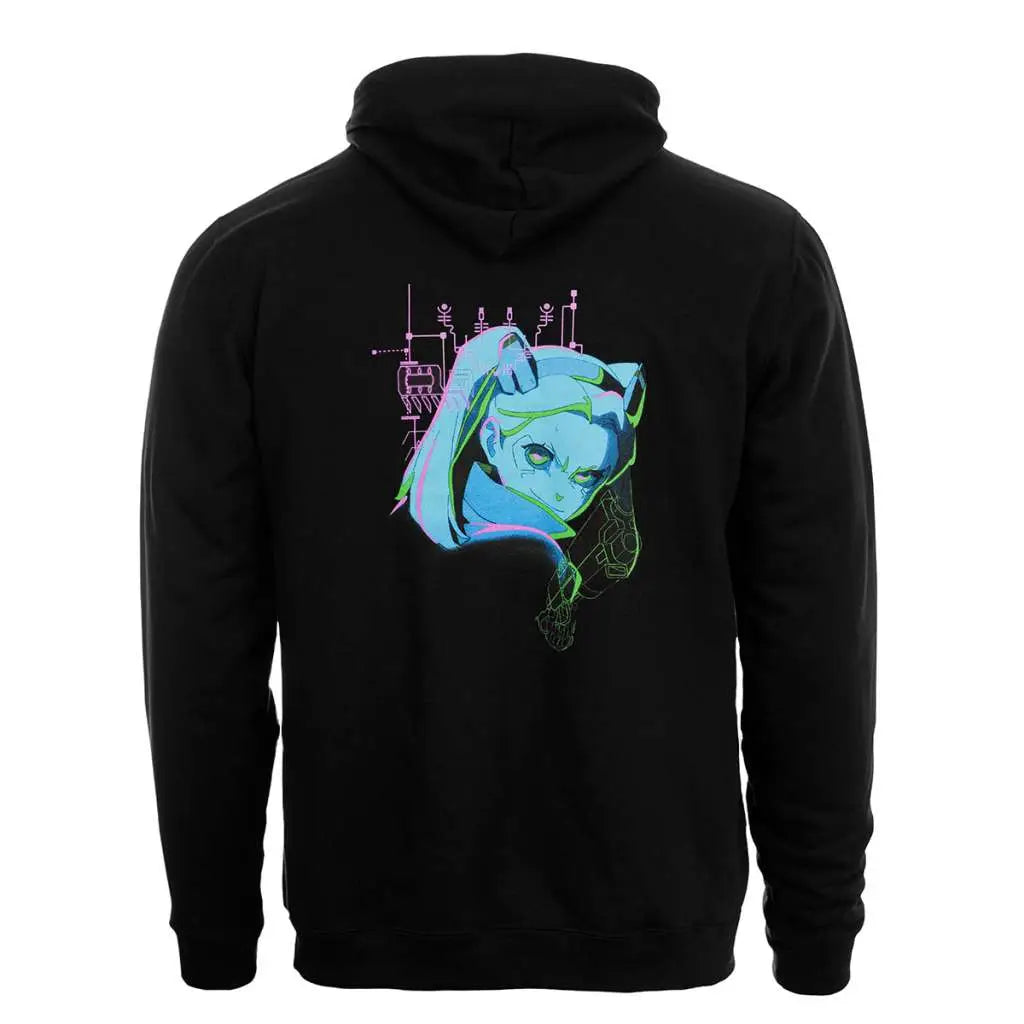 CYBERPUNK EDGERUNNERS NEON REBECCA HOODIE XXL DEVPLUS