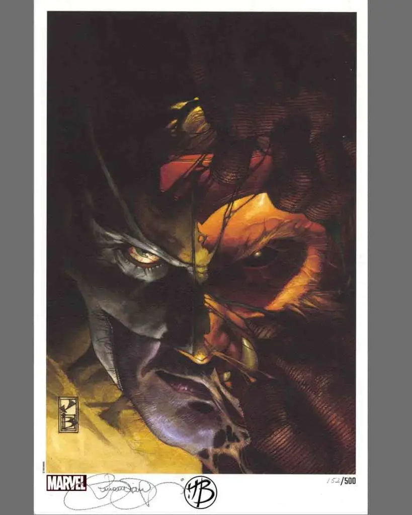 Simone Bianchi Cover Wolverine #310 Limited Edition Serigraph COSMIC ART