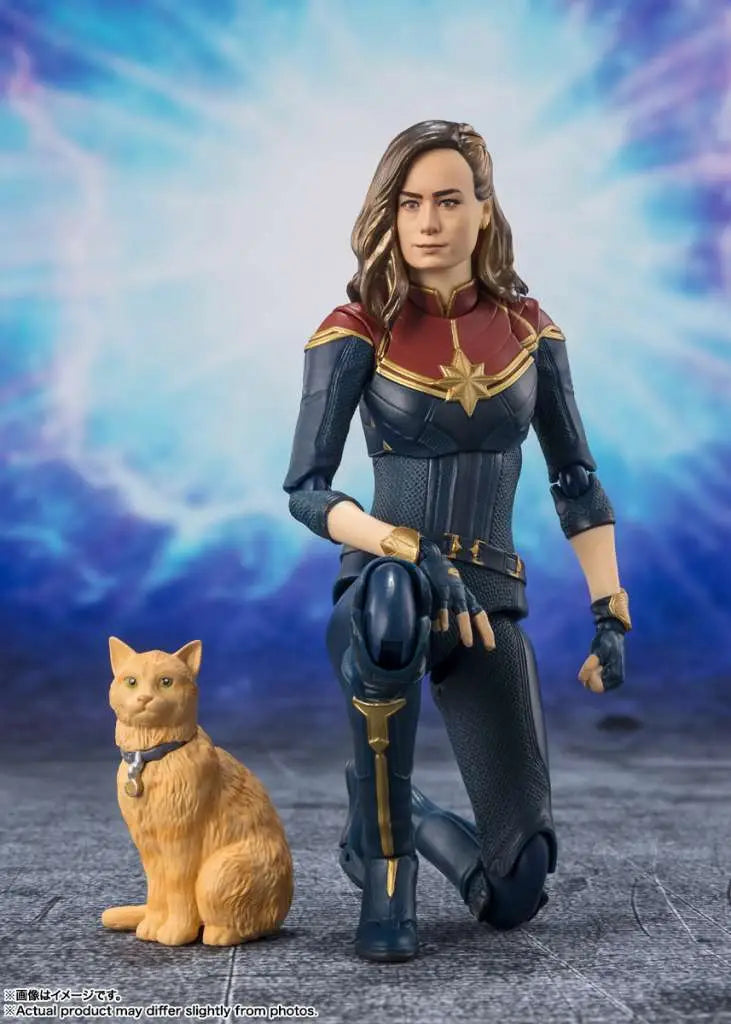 THE MARVELS CAPTAIN MARVEL S.H.FIGUARTS BANDAI