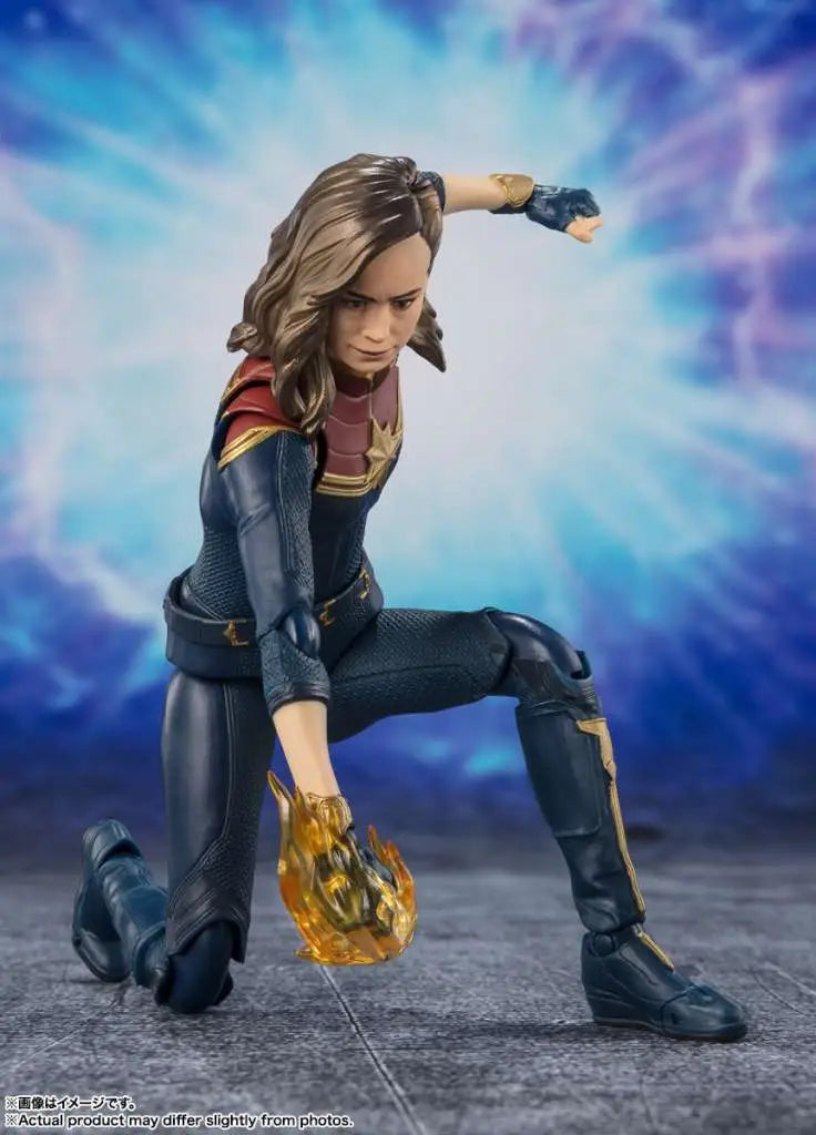 THE MARVELS CAPTAIN MARVEL S.H.FIGUARTS BANDAI