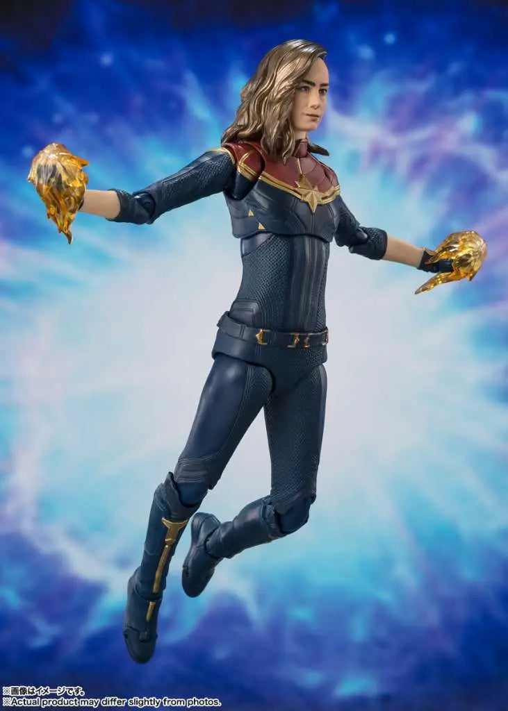 THE MARVELS CAPTAIN MARVEL S.H.FIGUARTS BANDAI