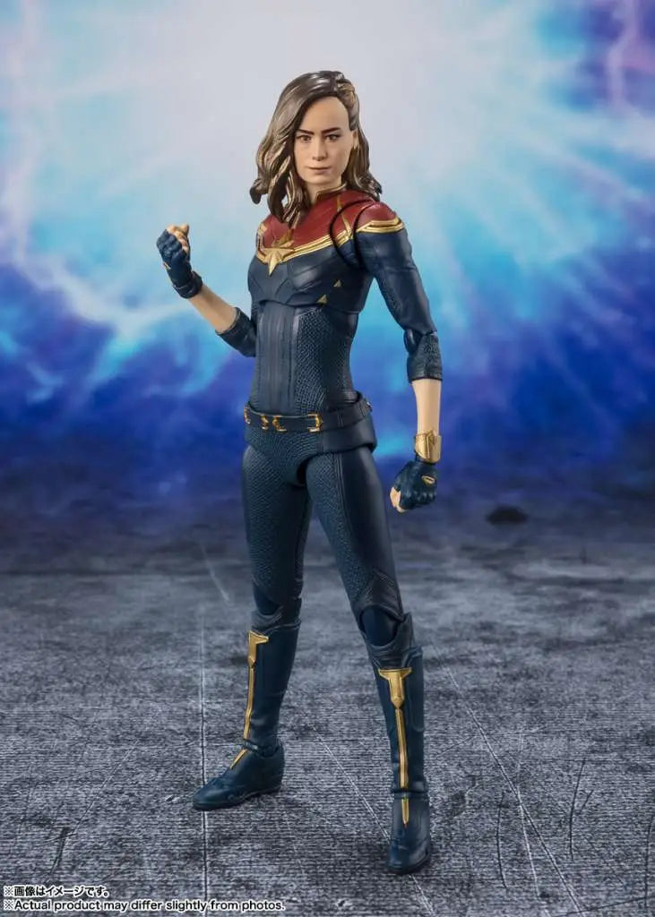 THE MARVELS CAPTAIN MARVEL S.H.FIGUARTS BANDAI