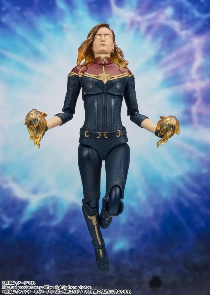 THE MARVELS CAPTAIN MARVEL S.H.FIGUARTS BANDAI