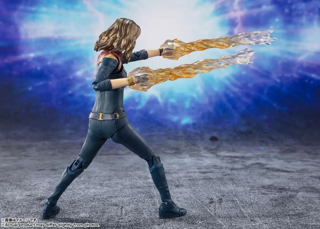 THE MARVELS CAPTAIN MARVEL S.H.FIGUARTS BANDAI