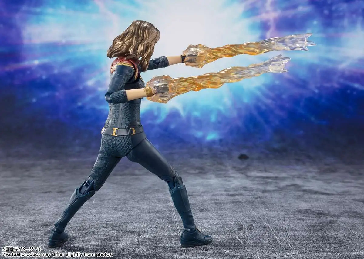 THE MARVELS CAPTAIN MARVEL S.H.FIGUARTS BANDAI