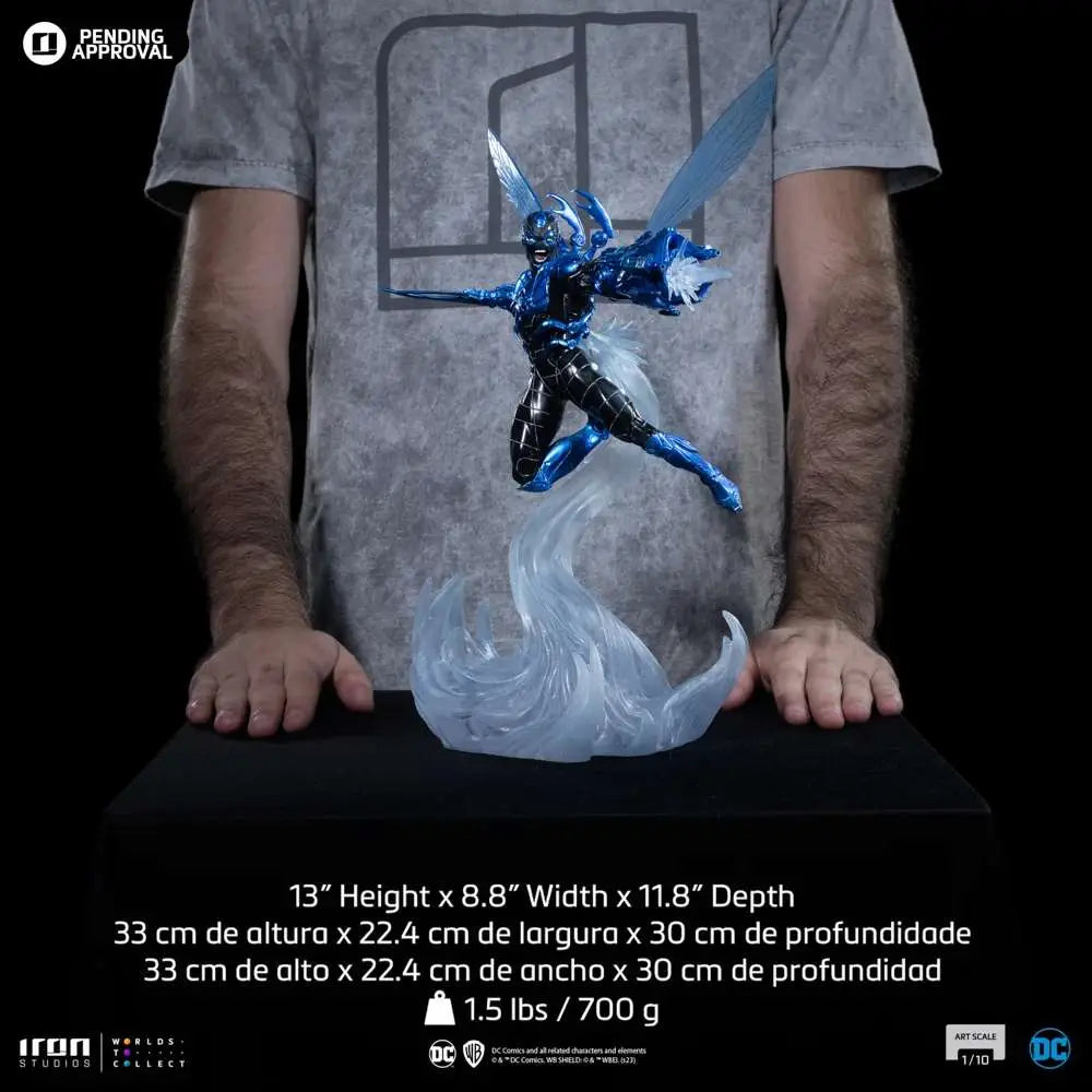 DC COMICS BLUE BEETLE 1/10 STATUE IRON STUDIOS
