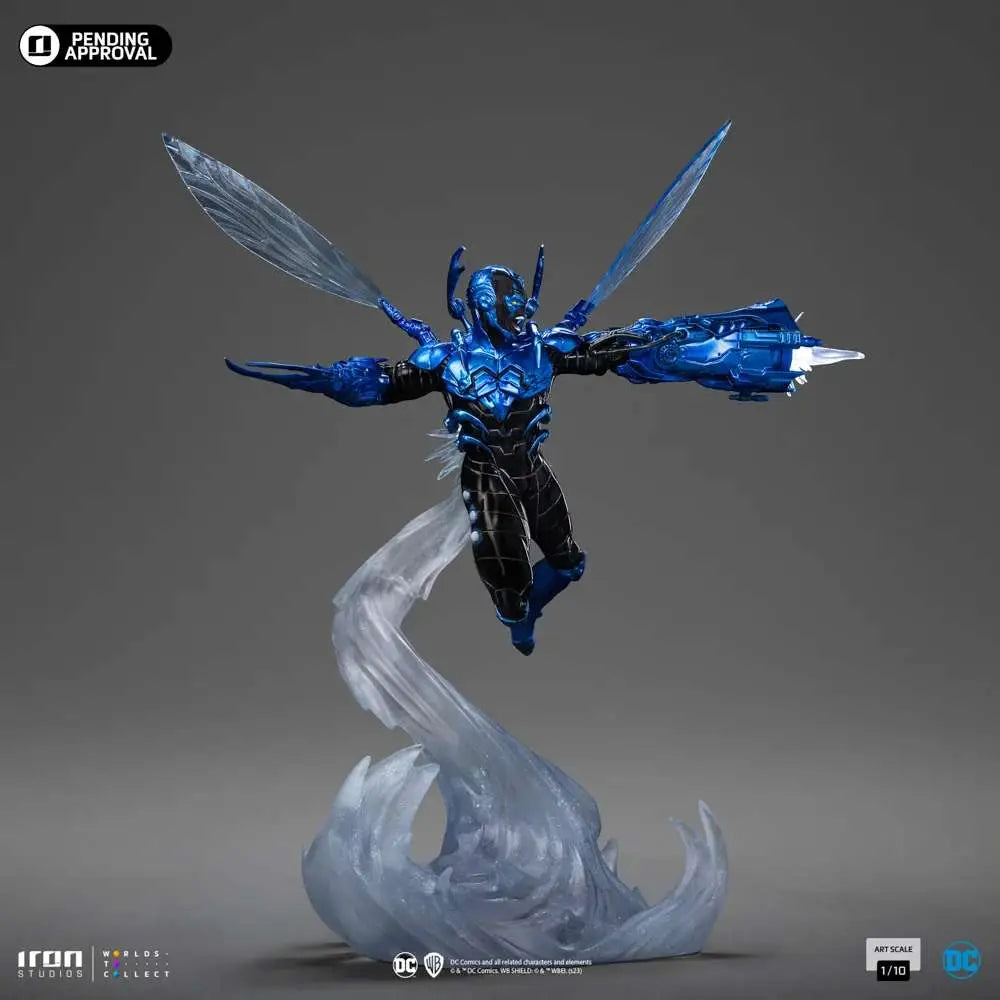 DC COMICS BLUE BEETLE 1/10 STATUE IRON STUDIOS