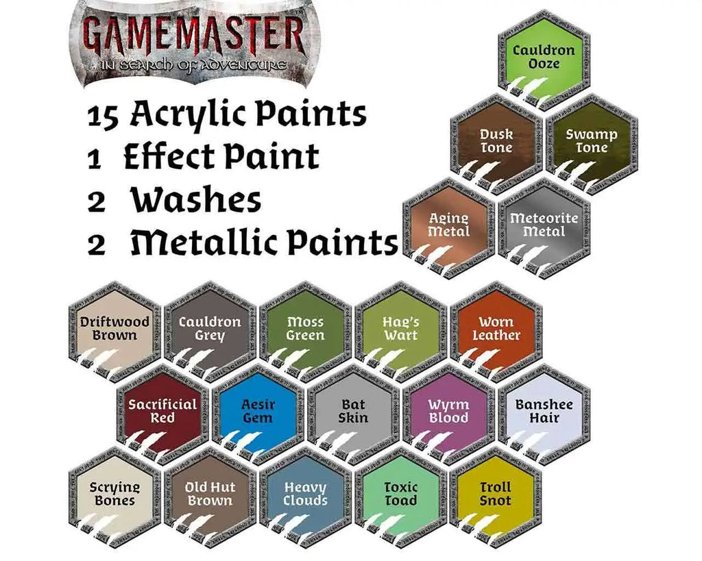 Gamemaster Wilderness Adventures Paint Set ARMY PAINTER