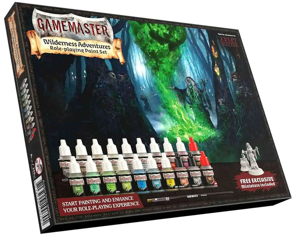 Gamemaster Wilderness Adventures Paint Set ARMY PAINTER