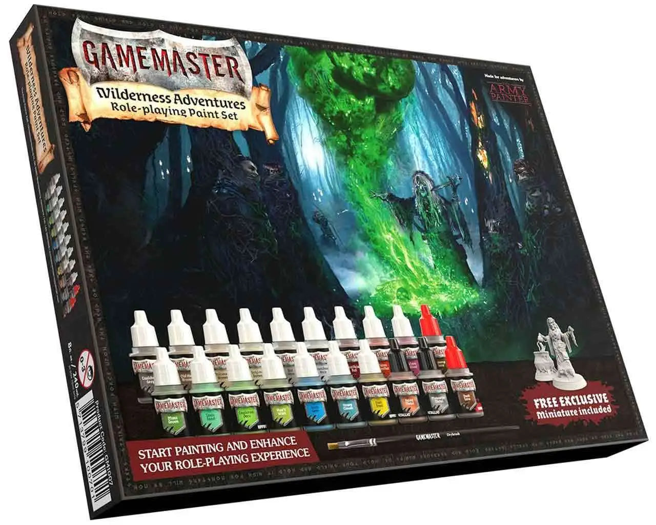 Gamemaster Wilderness Adventures Paint Set ARMY PAINTER