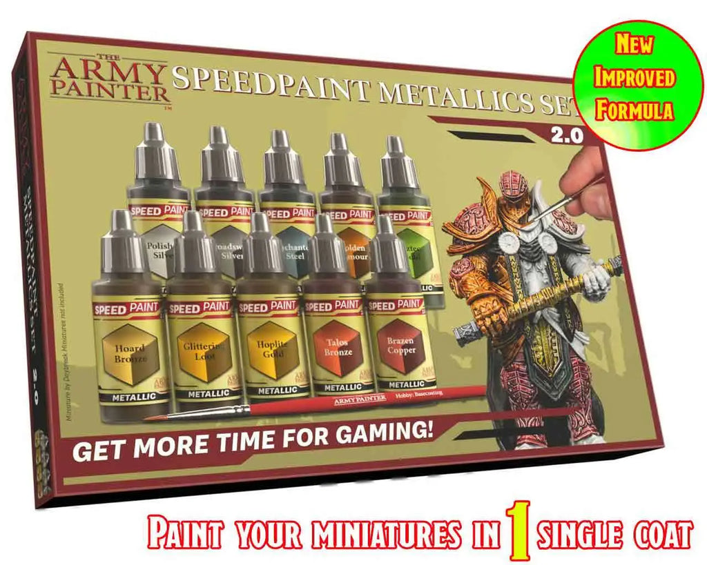 SPEEDPAINT METALLIC SET 2.0 ARMY PAINTER
