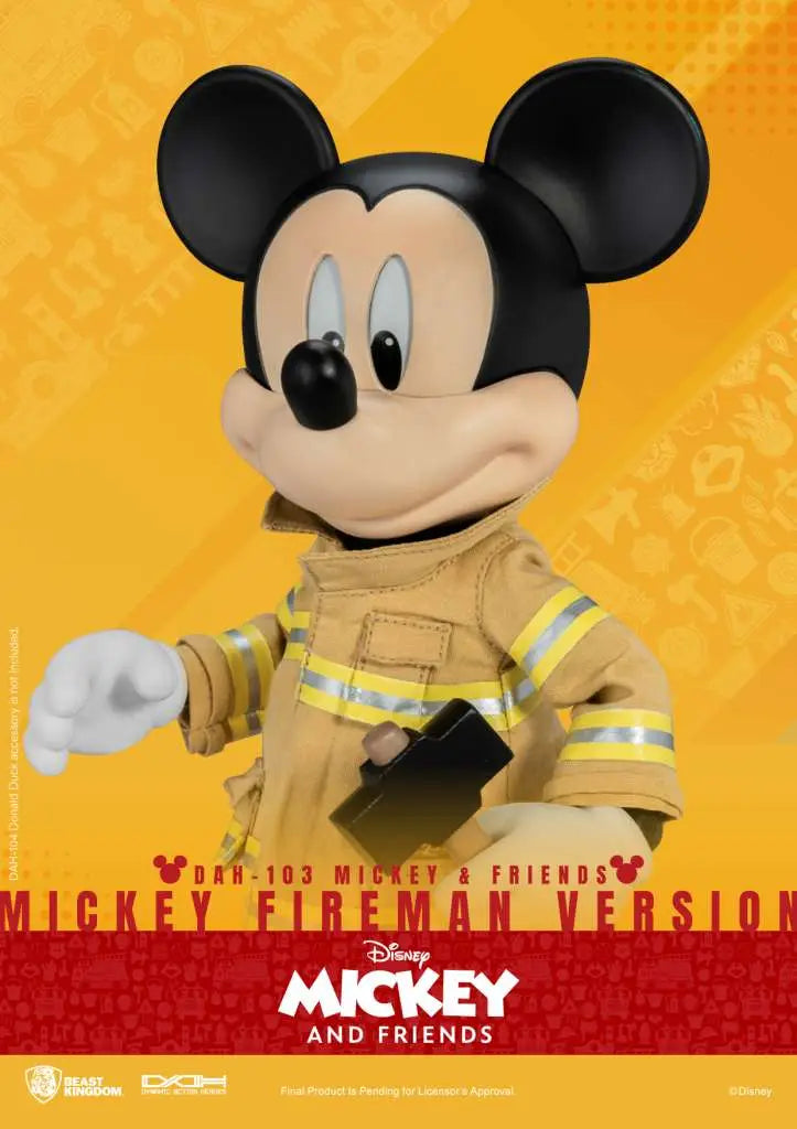 MICKEY AND FRIEND FIREMAN VERSION BEAST KINGDOM
