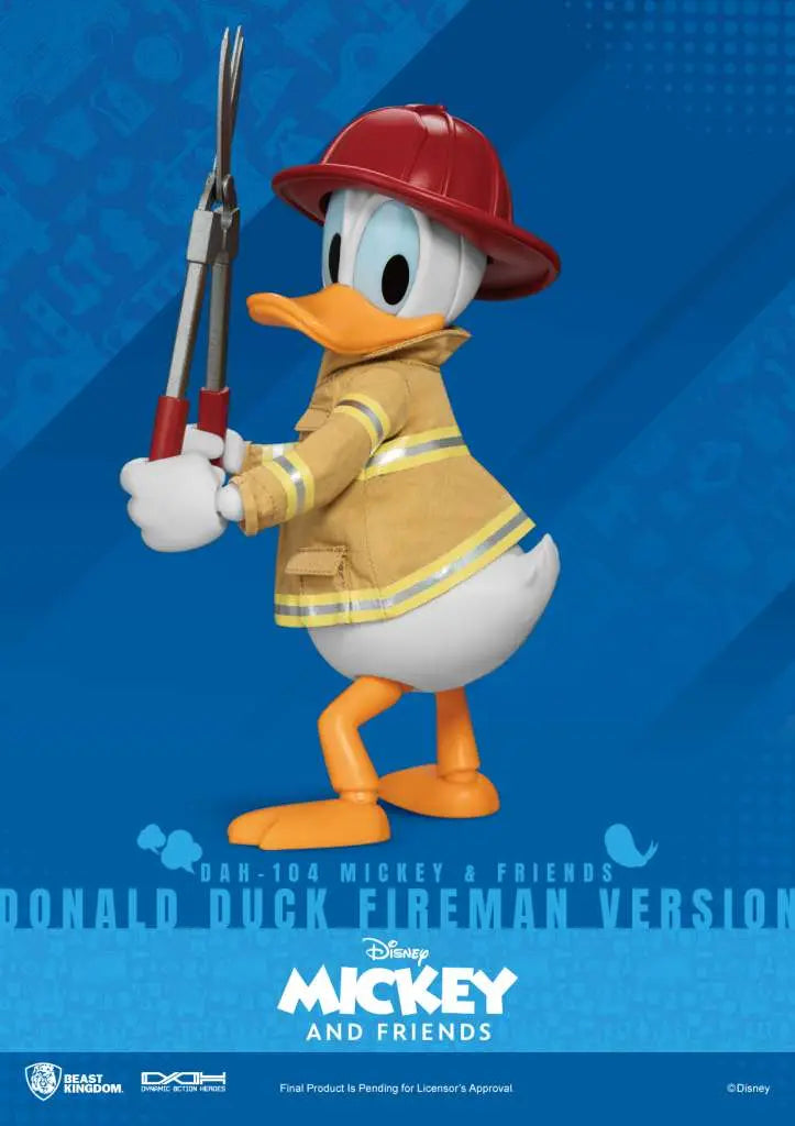 MICKEY & FRIENDS DONALD DUCK FIREMAN VERSION BEAST KINGDOM