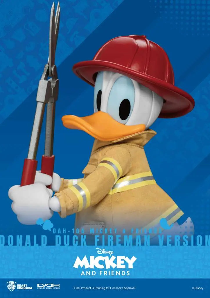 MICKEY & FRIENDS DONALD DUCK FIREMAN VERSION BEAST KINGDOM