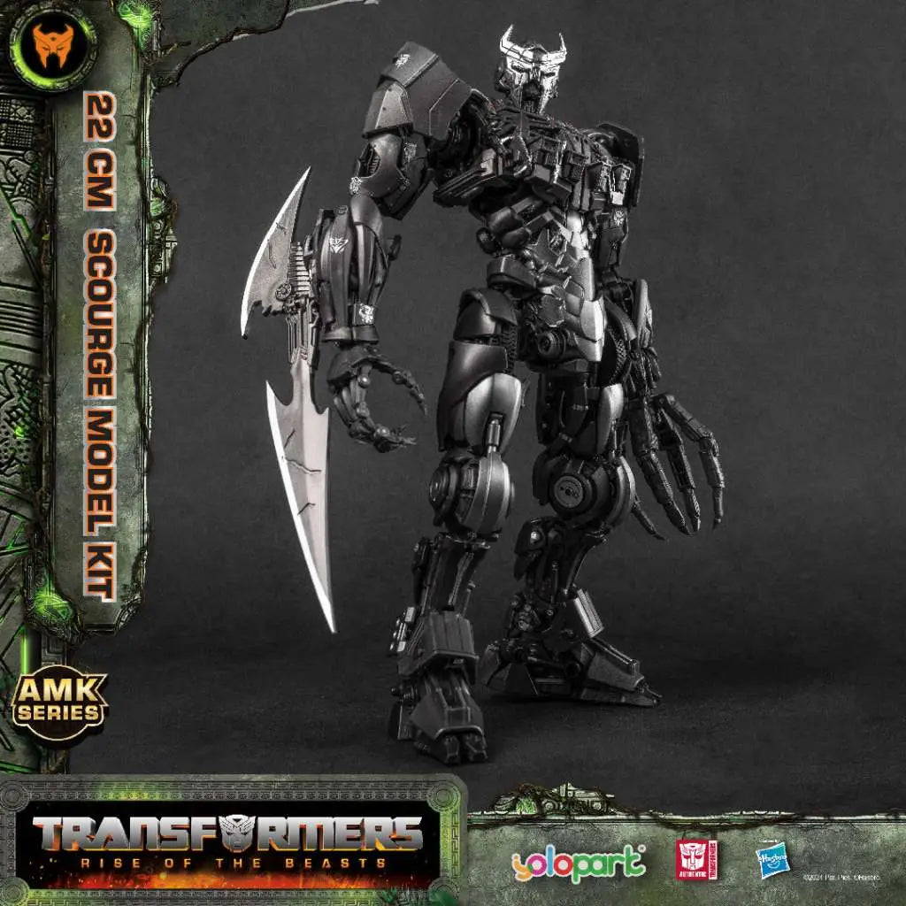 TRANSFORMERS RISE OF THE BEASTS SCOURGE AMK MODEL KIT YOLOPARK