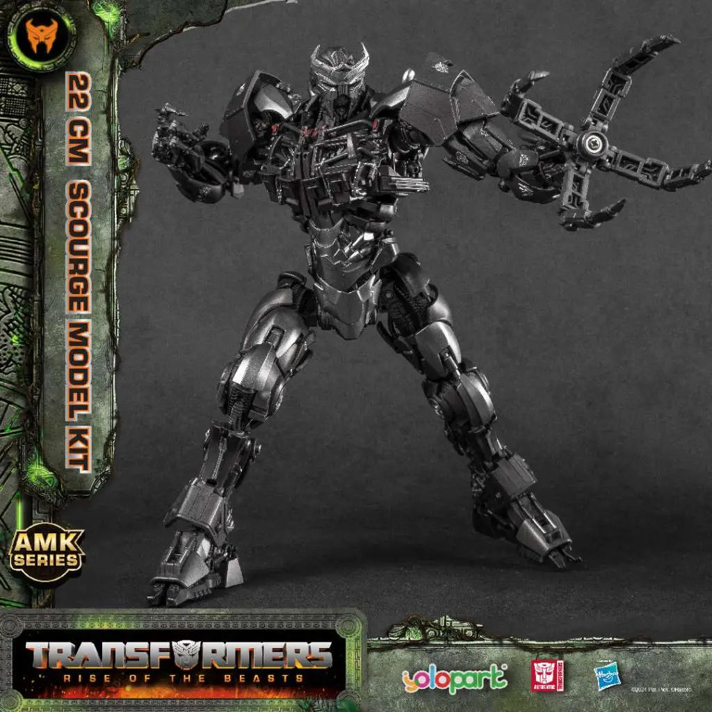 TRANSFORMERS RISE OF THE BEASTS SCOURGE AMK MODEL KIT YOLOPARK