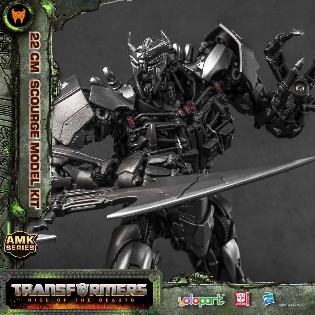 TRANSFORMERS RISE OF THE BEASTS SCOURGE AMK MODEL KIT YOLOPARK