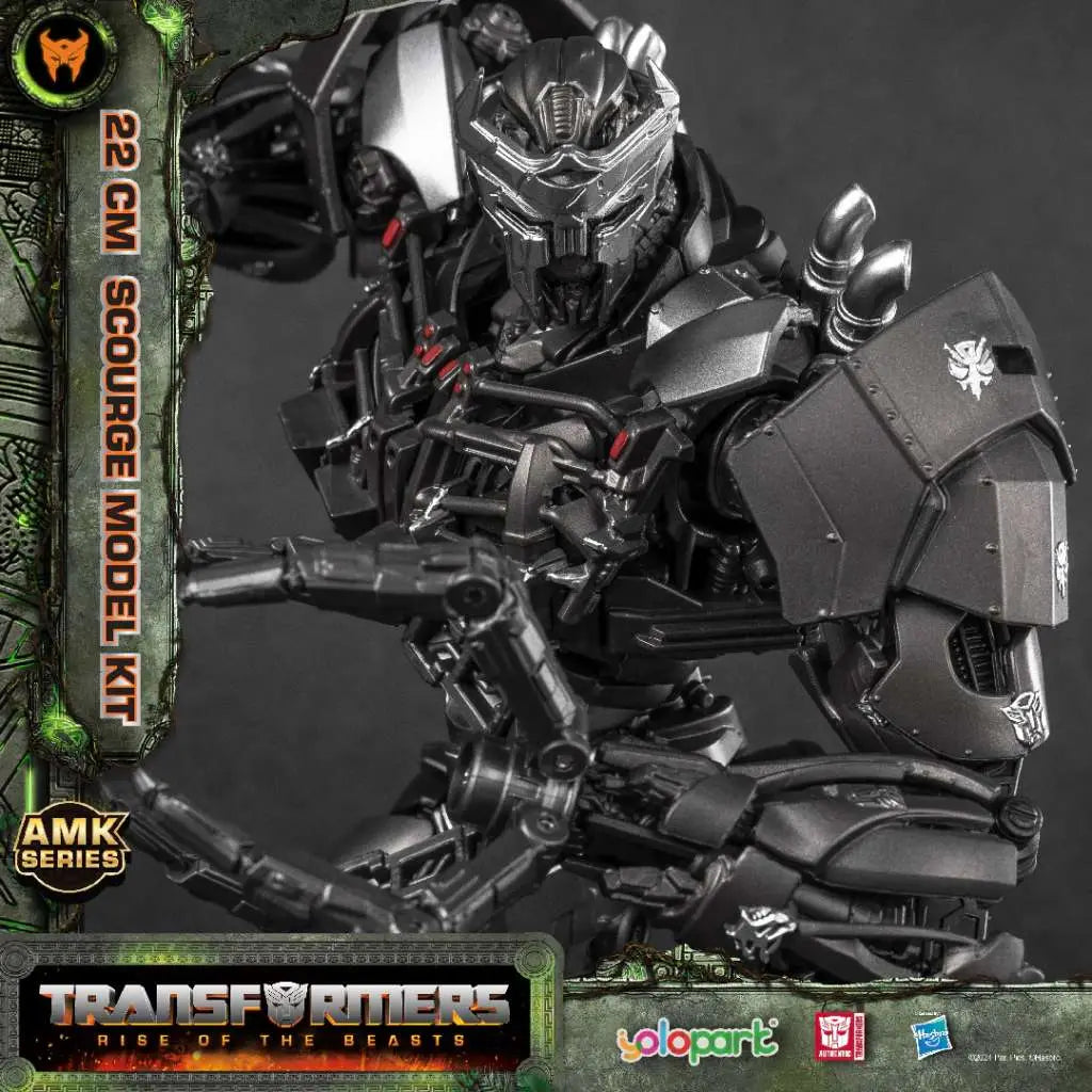 TRANSFORMERS RISE OF THE BEASTS SCOURGE AMK MODEL KIT YOLOPARK