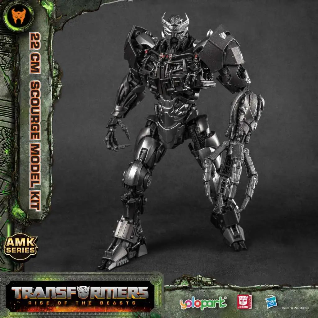 TRANSFORMERS RISE OF THE BEASTS SCOURGE AMK MODEL KIT YOLOPARK