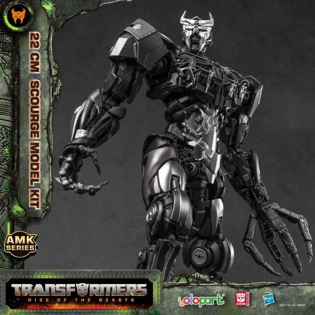 TRANSFORMERS RISE OF THE BEASTS SCOURGE AMK MODEL KIT YOLOPARK
