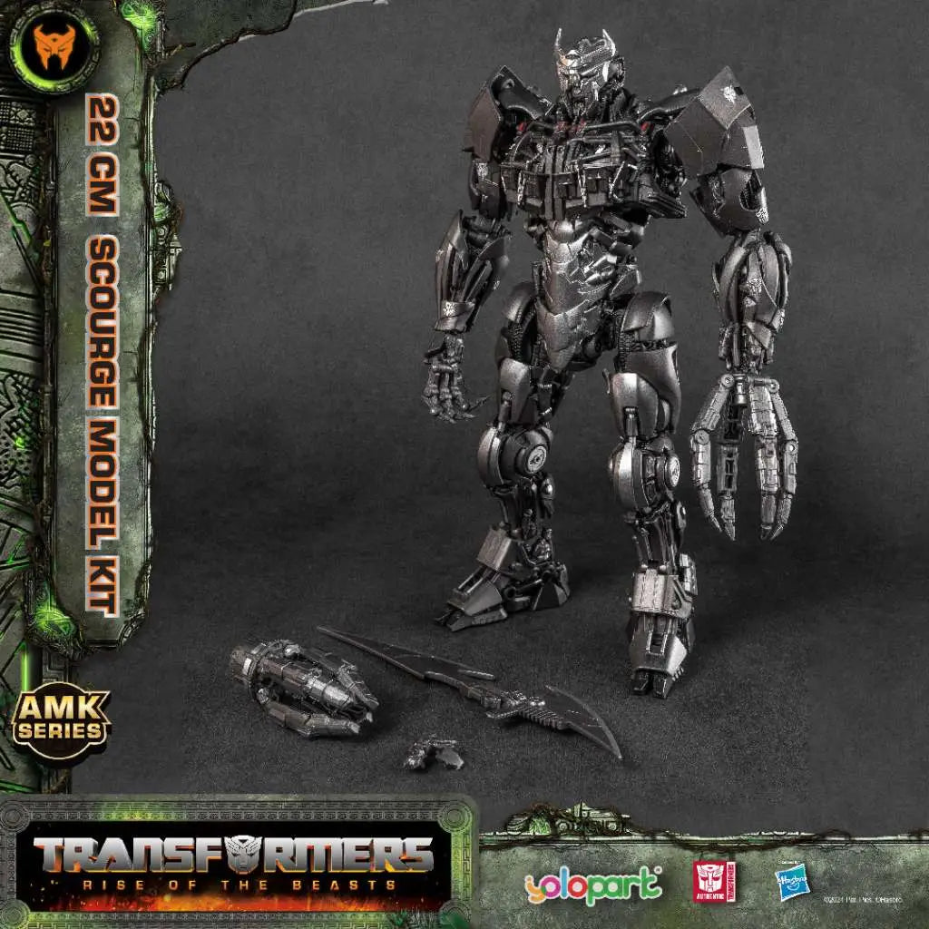 TRANSFORMERS RISE OF THE BEASTS SCOURGE AMK MODEL KIT YOLOPARK
