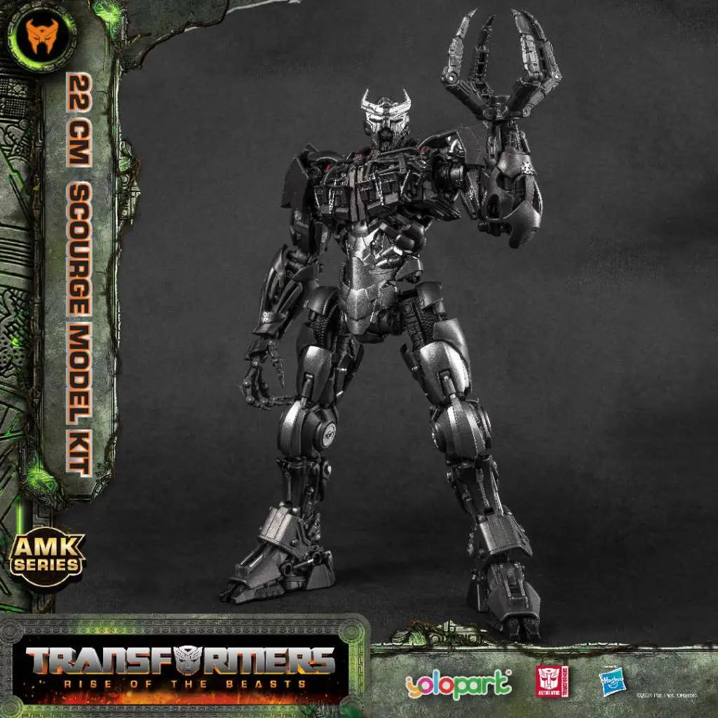 TRANSFORMERS RISE OF THE BEASTS SCOURGE AMK MODEL KIT YOLOPARK