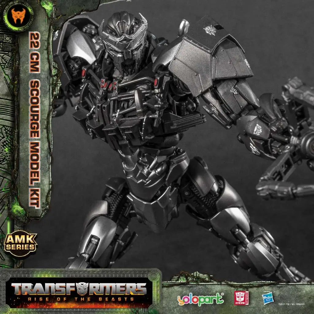 TRANSFORMERS RISE OF THE BEASTS SCOURGE AMK MODEL KIT YOLOPARK