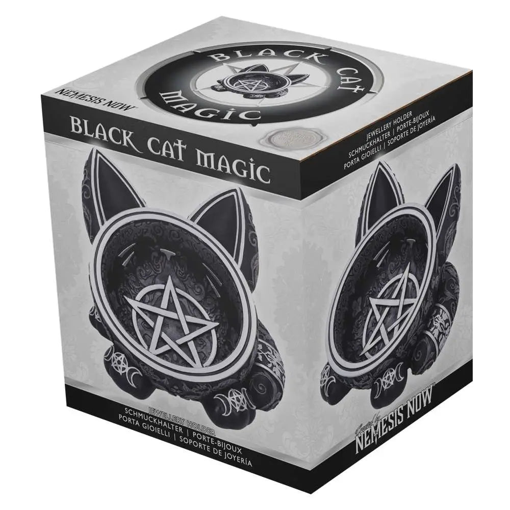 BLACK CAT MAGIC TRINKET BOWL NEMESIS NOW