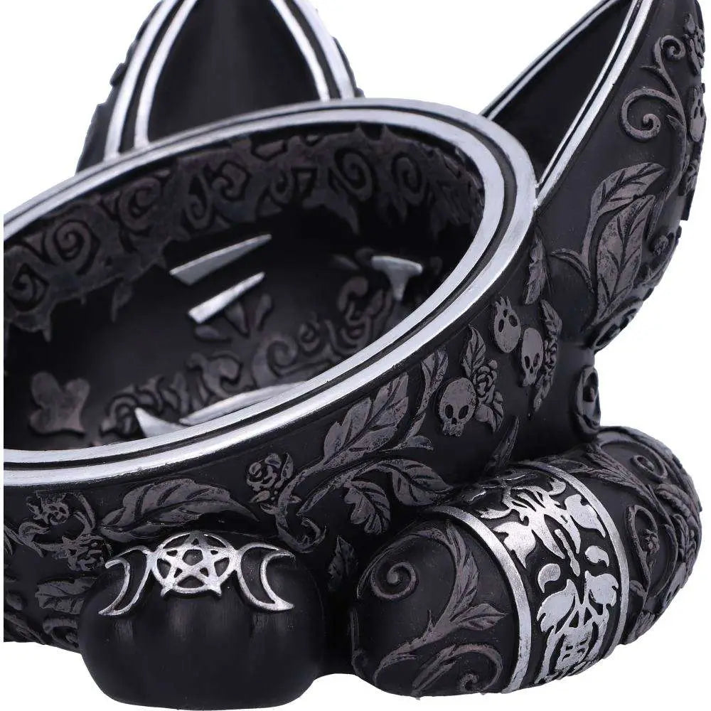 BLACK CAT MAGIC TRINKET BOWL NEMESIS NOW