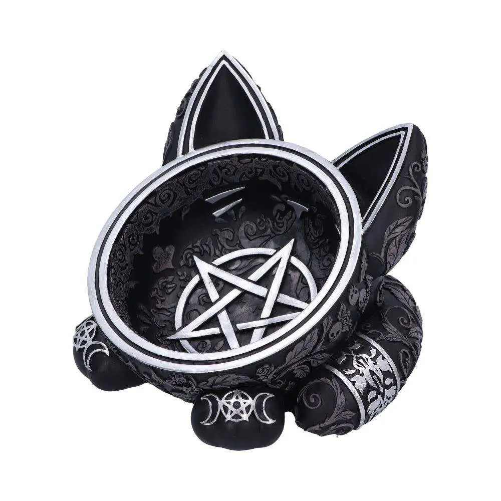 BLACK CAT MAGIC TRINKET BOWL NEMESIS NOW