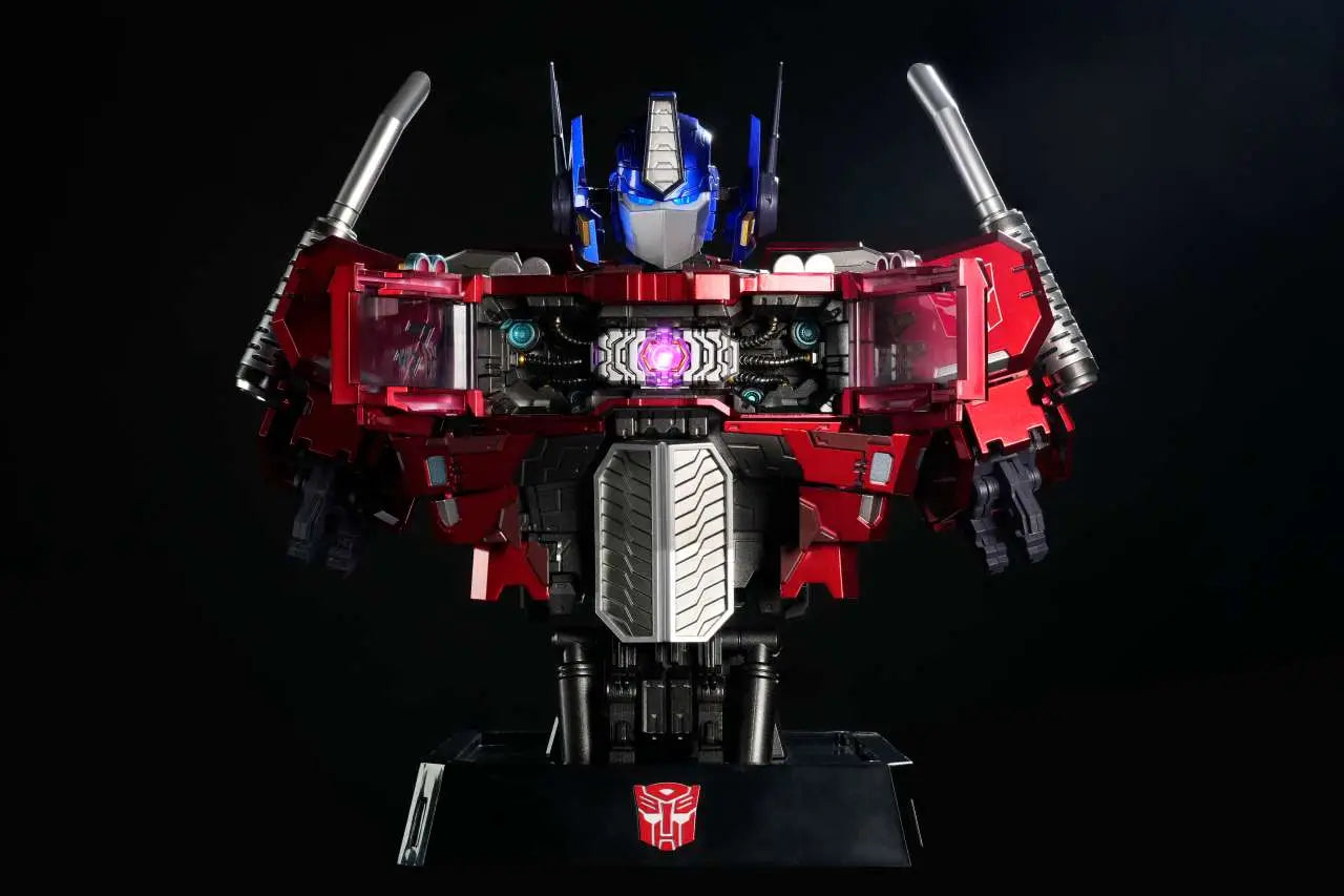 TRANSFORMERS BUST GENERATION OPTIMUS PRIME MECHANIC BUST SENTINEL