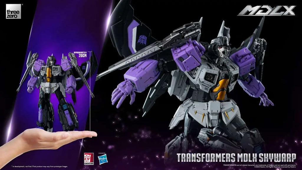 TRANSFORMERS MDLX SKYWARP AF THREEA TOYS/THREEZERO