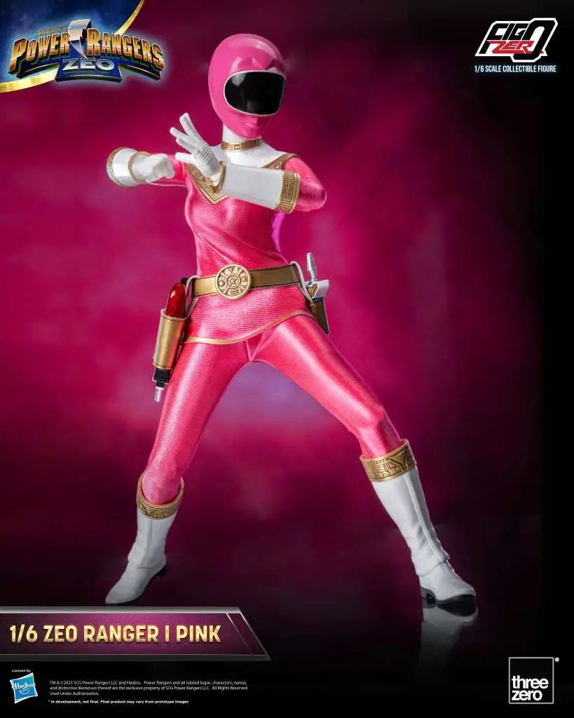 POWER RANGERS ZEO RANGER I PINK 1/6 FIGURE THREEA TOYS/THREEZERO